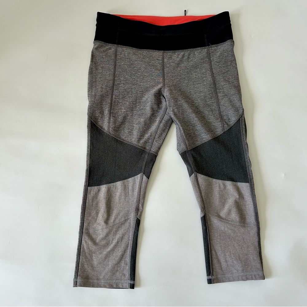 Kids Gray and Black Leggings